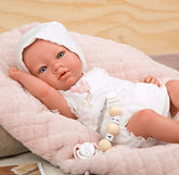 Reborn Arias 38cm Maitane Rosa con Manta